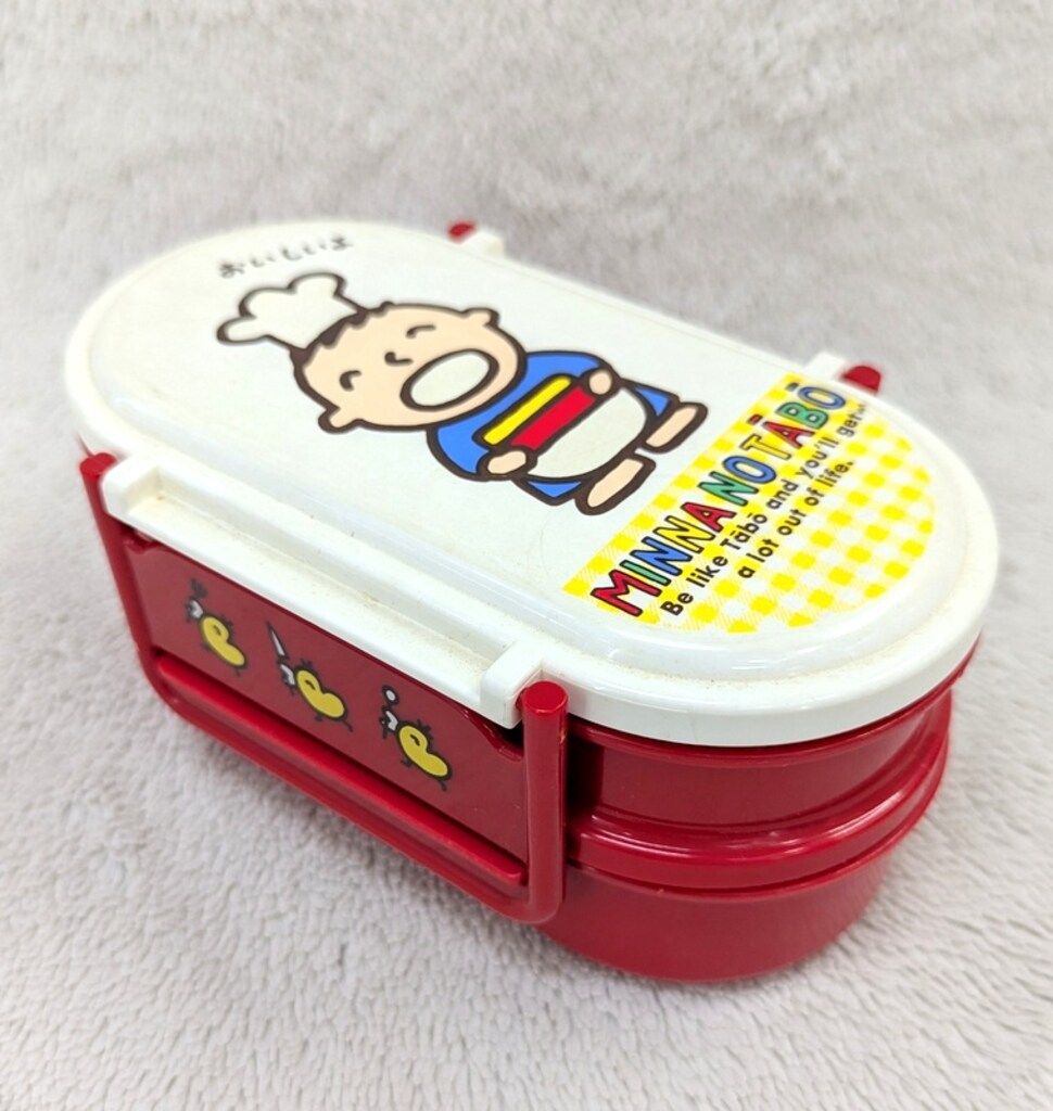 サンリオ みんなのたあ坊 2段ランチボックス 1990年 - メルカリ