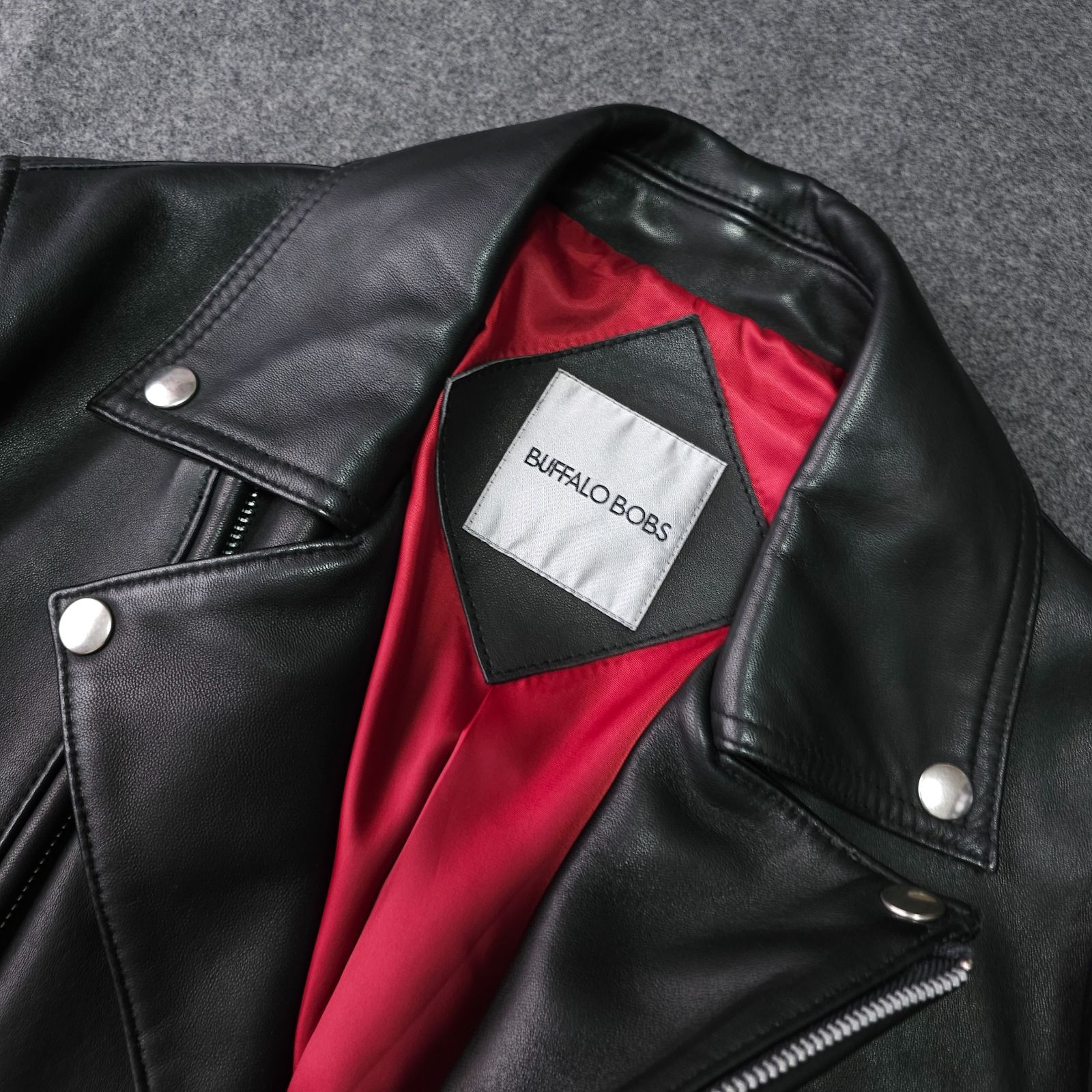 値下げ交渉受付中美品 BUFFALO BOBS PURE GOLD ダブルライダース