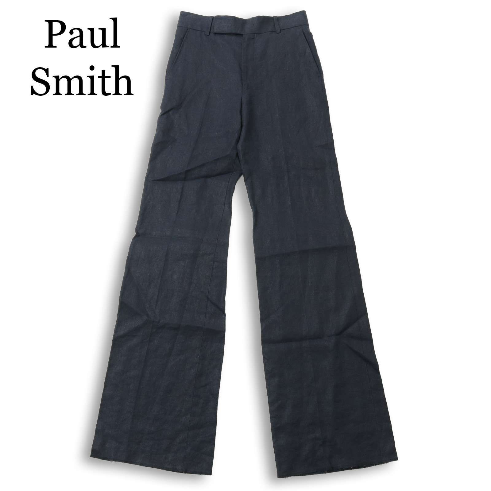 Paul Smith ポールスミス メインライン 麻 リネン100％☆ フレア 