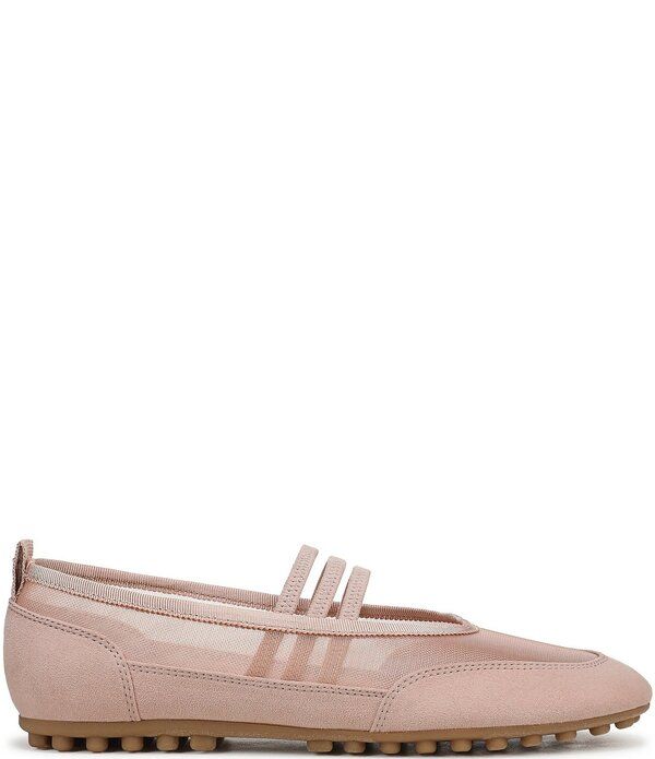 フランコサルト レディース シューズ パンプス メッシュ Franco Sarto Fietta Mesh Triple Band Ballet Flats Pink ピンク
