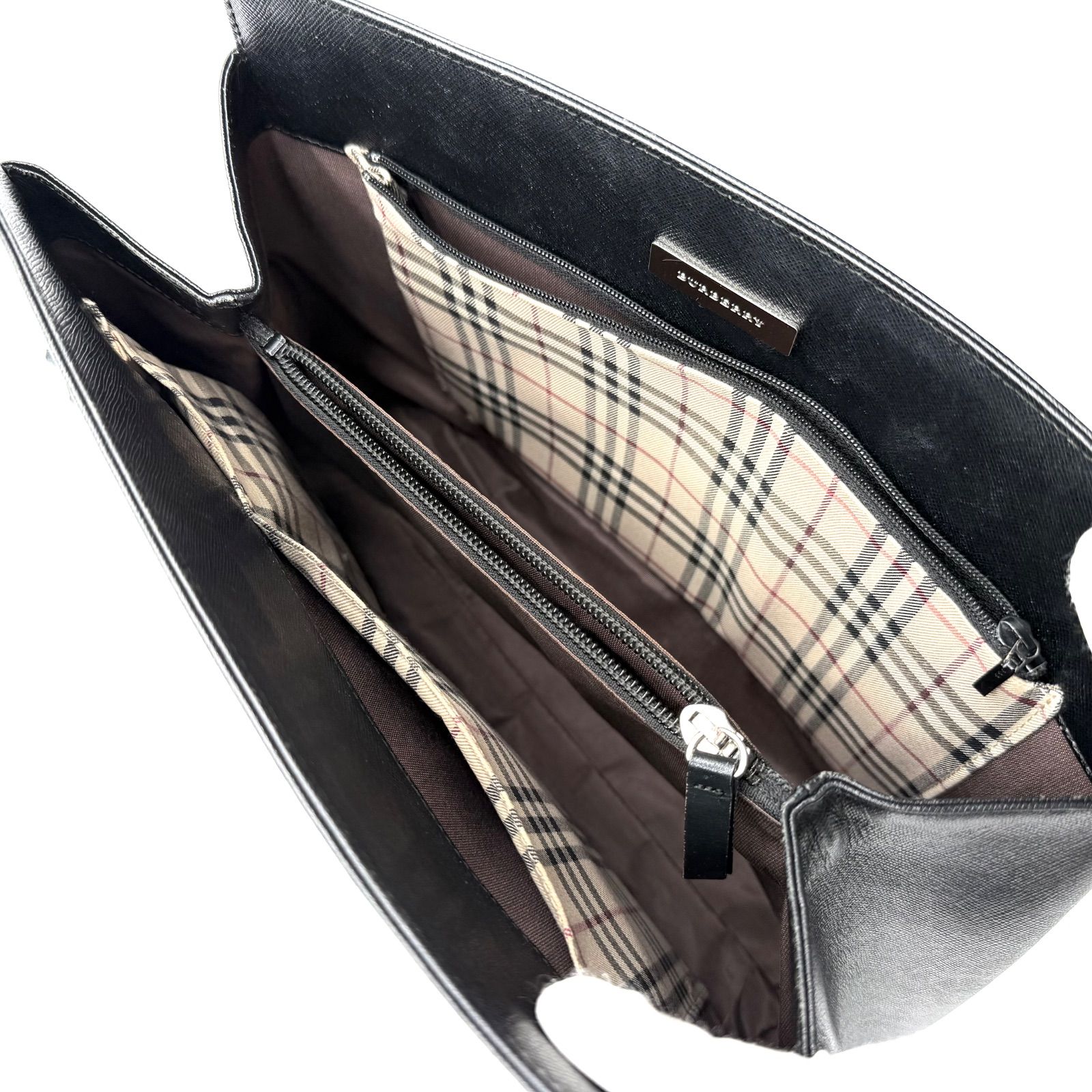 美品】BURBERRY バーバリー ハンドバッグ トートバッグ ノバチェック