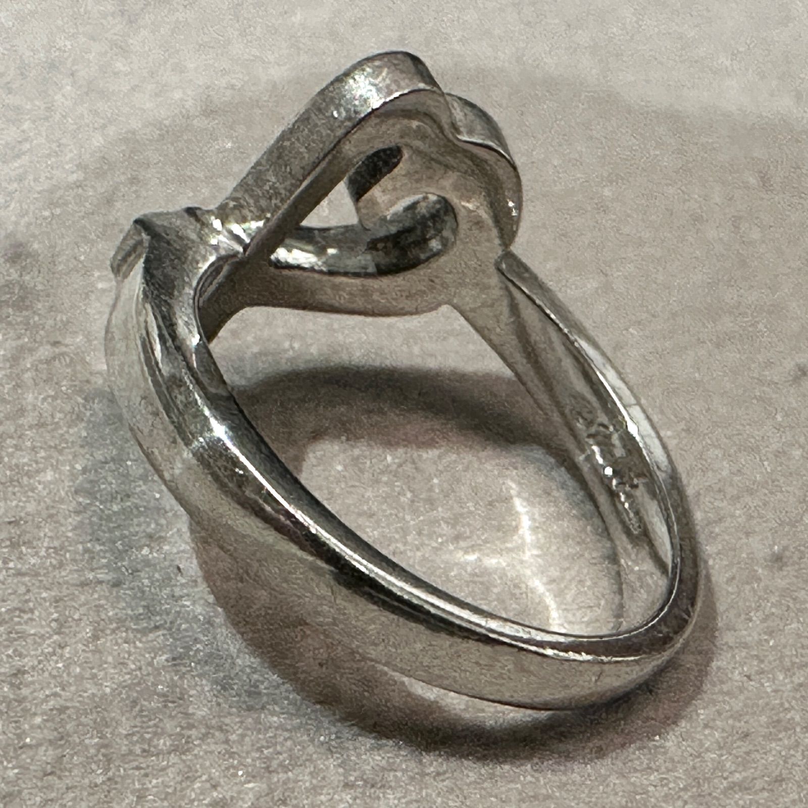 TIFFANY&Co. ティファニー リング 12号 指輪 ラビングハート シルバー