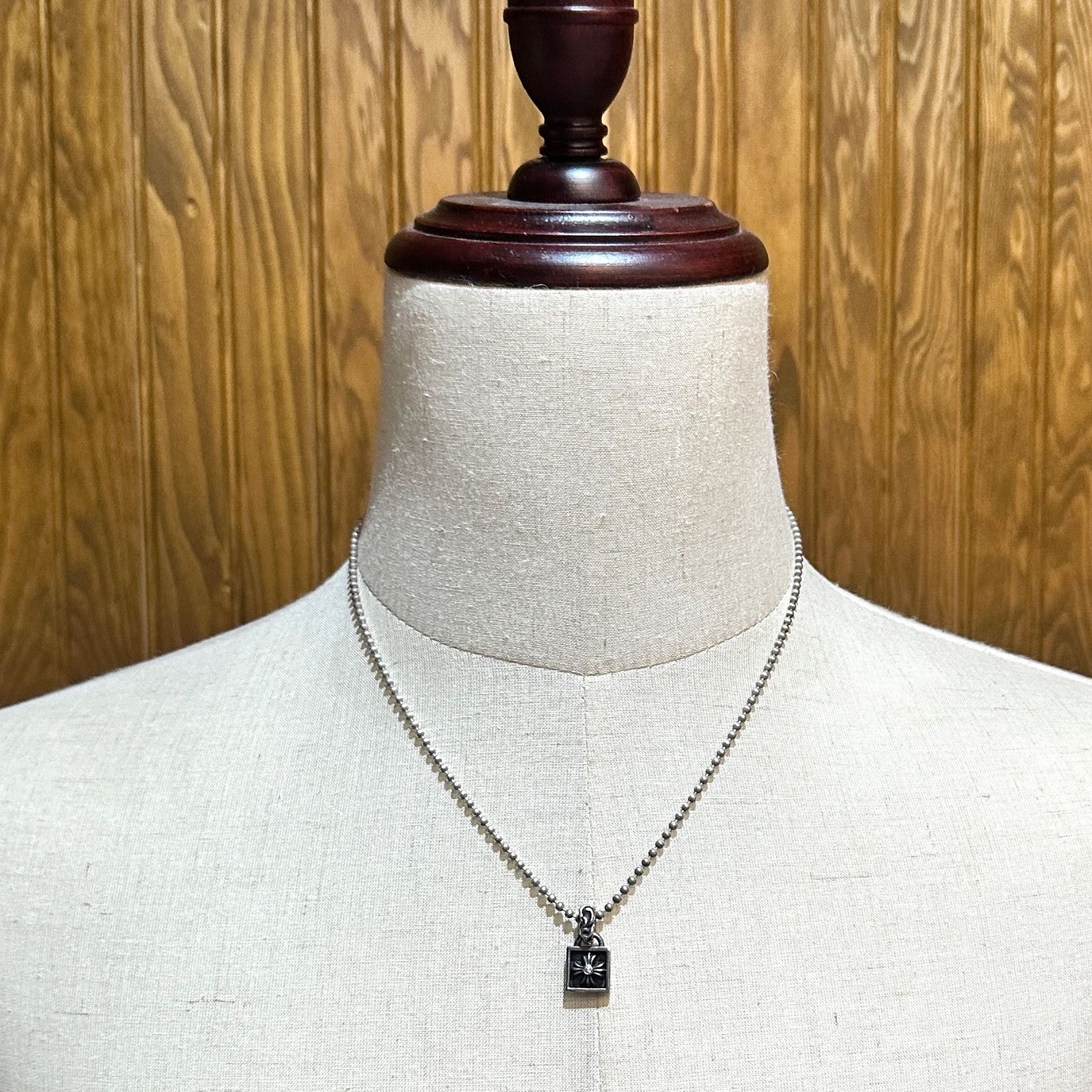 CHROME HEARTS(クロムハーツ) FRAMED CH PLUS 1DIA フレームドCHプラス