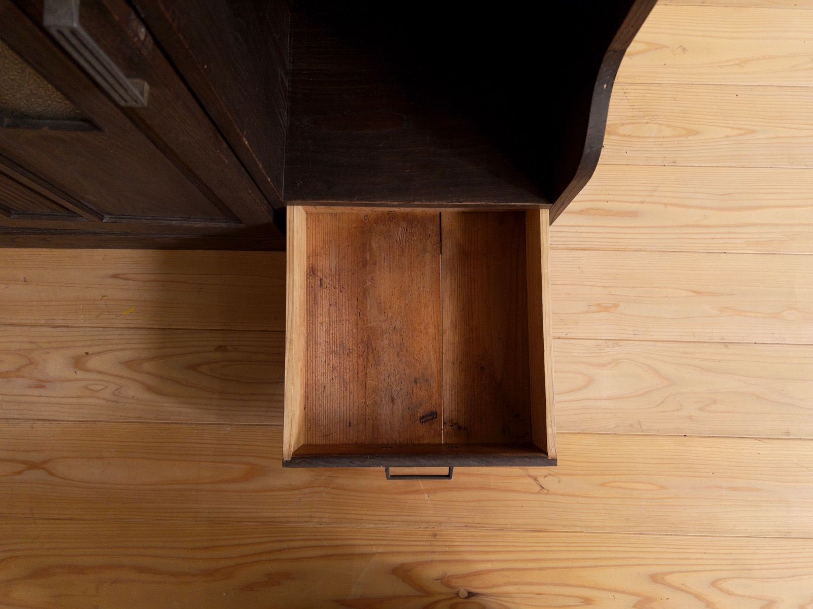 アンティーク 水屋箪笥 茶箪笥 キャビネット 昭和レトロ 大正ロマン