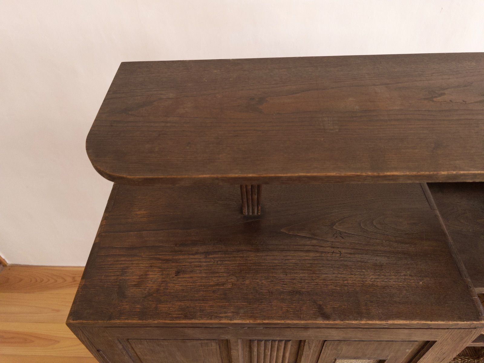 アンティーク 水屋箪笥 茶箪笥 キャビネット 昭和レトロ 大正ロマン