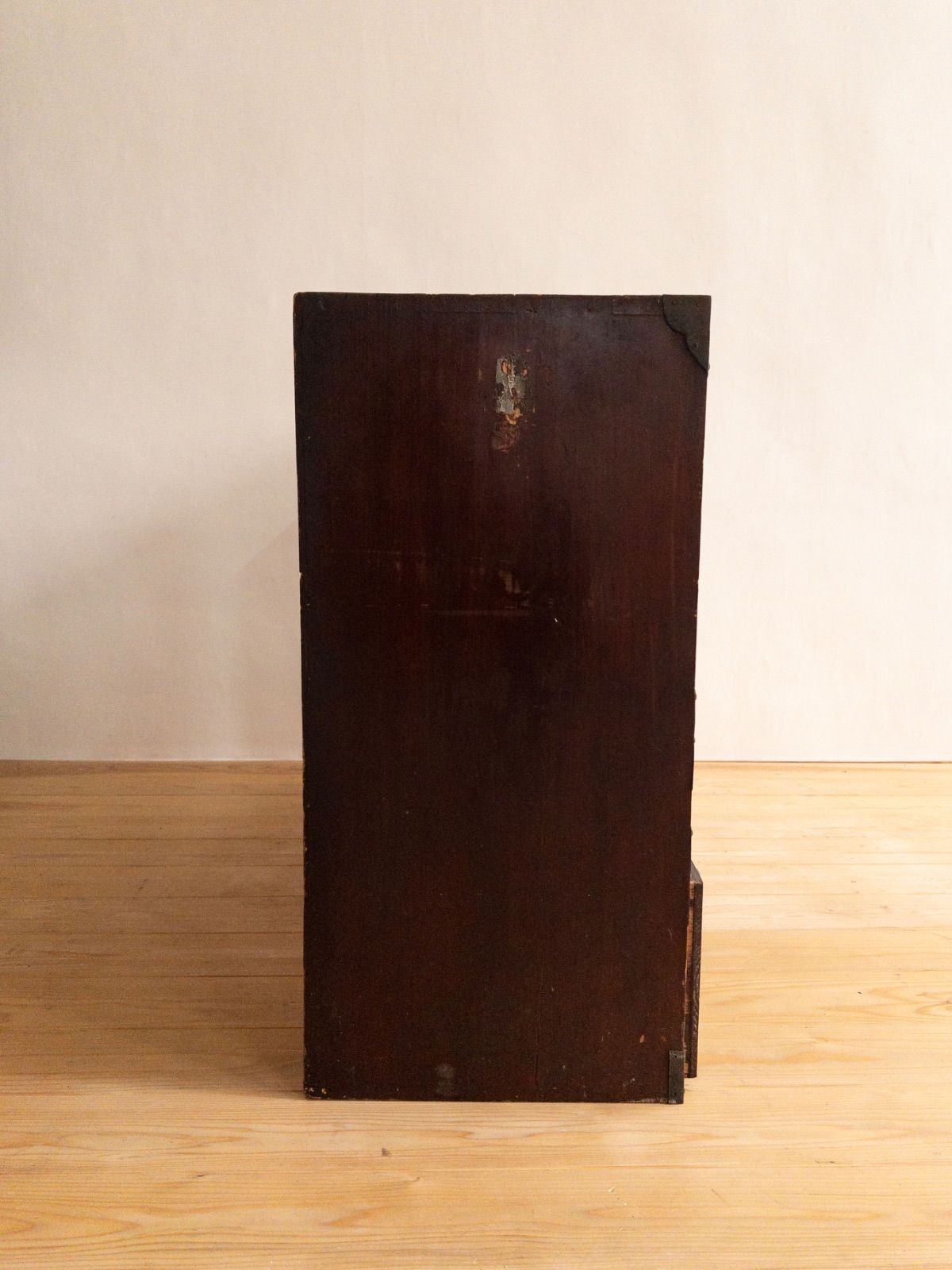 収納棚 横幅約115㎝ M043 古道具 古家具 ビンテージ アンティーク