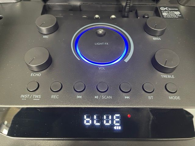 カラオケスピーカーセット 【中古】動作保証 Moukey TROLLEY SPEAKER