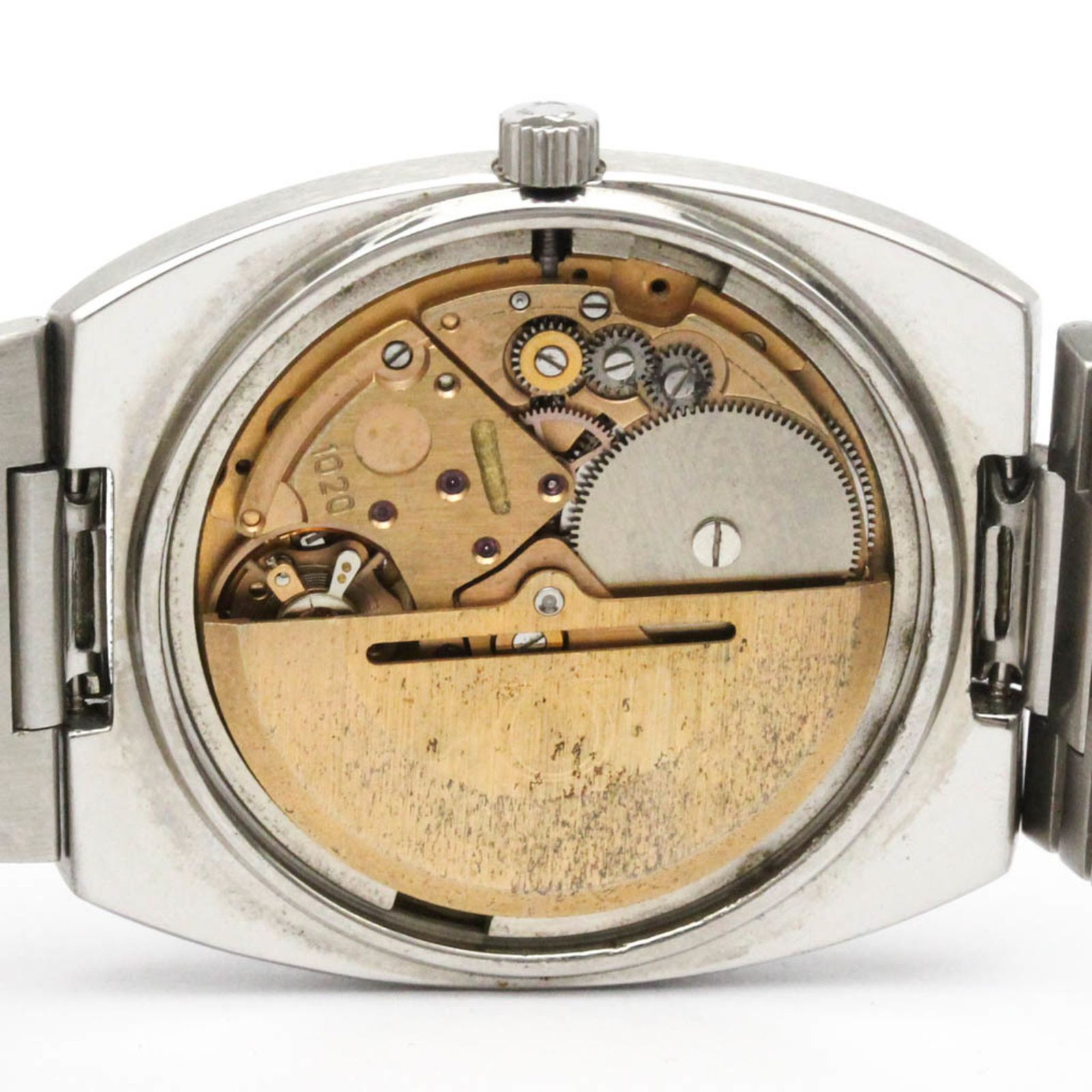  オメガ OMEGA シーマスター デイデイト Cal.1020 ステンレススチール 自動巻き メンズ 時計 166.0216 柔らか素材 自動巻き時計 腕時計(アナログ)