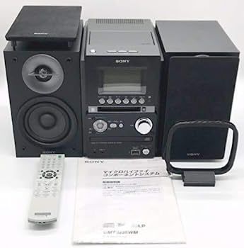 SONY MD搭載オールインワンコンポ CMT-M35WM B ブラック 【公式通販】