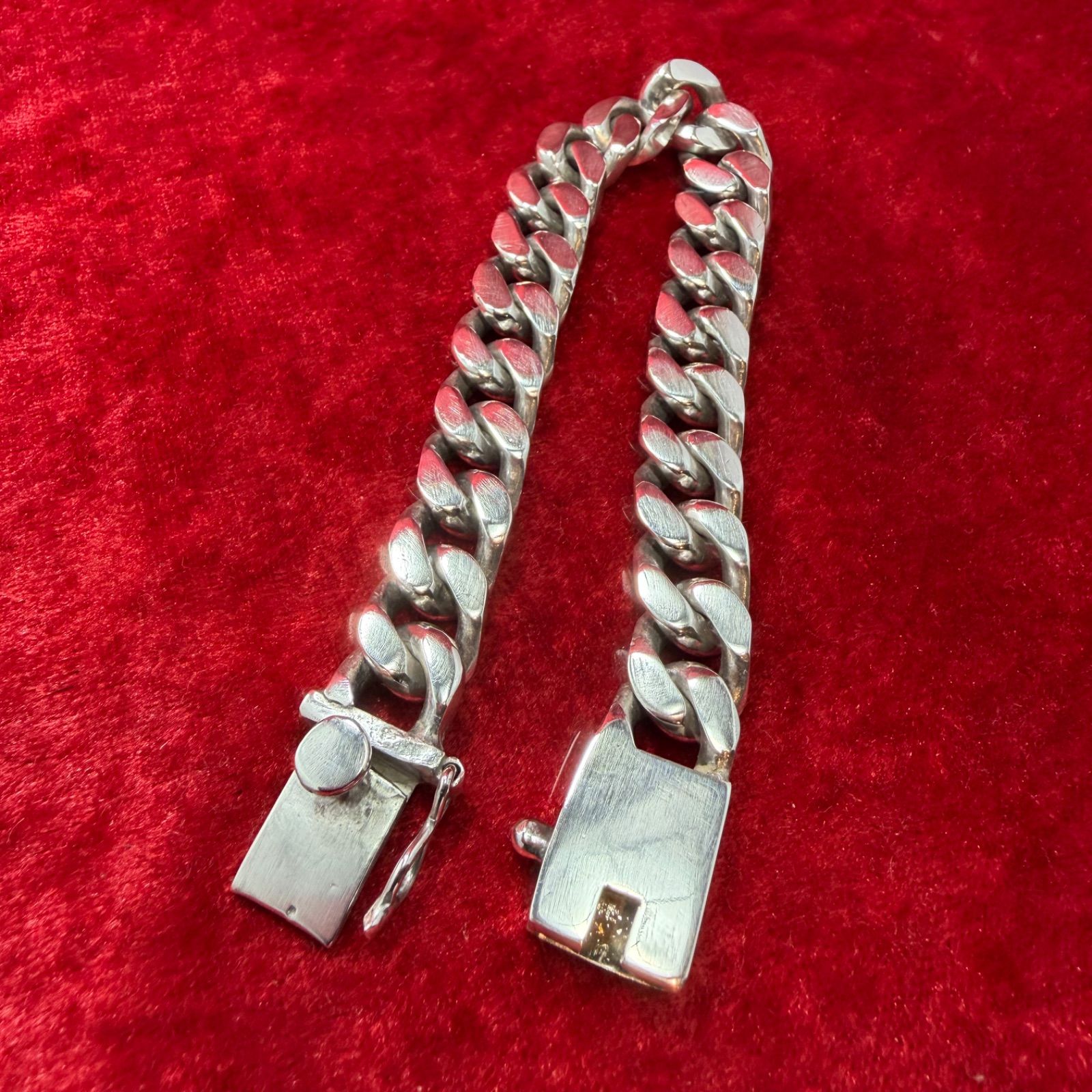 美品 喜平ブレスレット 74.8g シルバー/925 MEXICO/メキシコ刻印