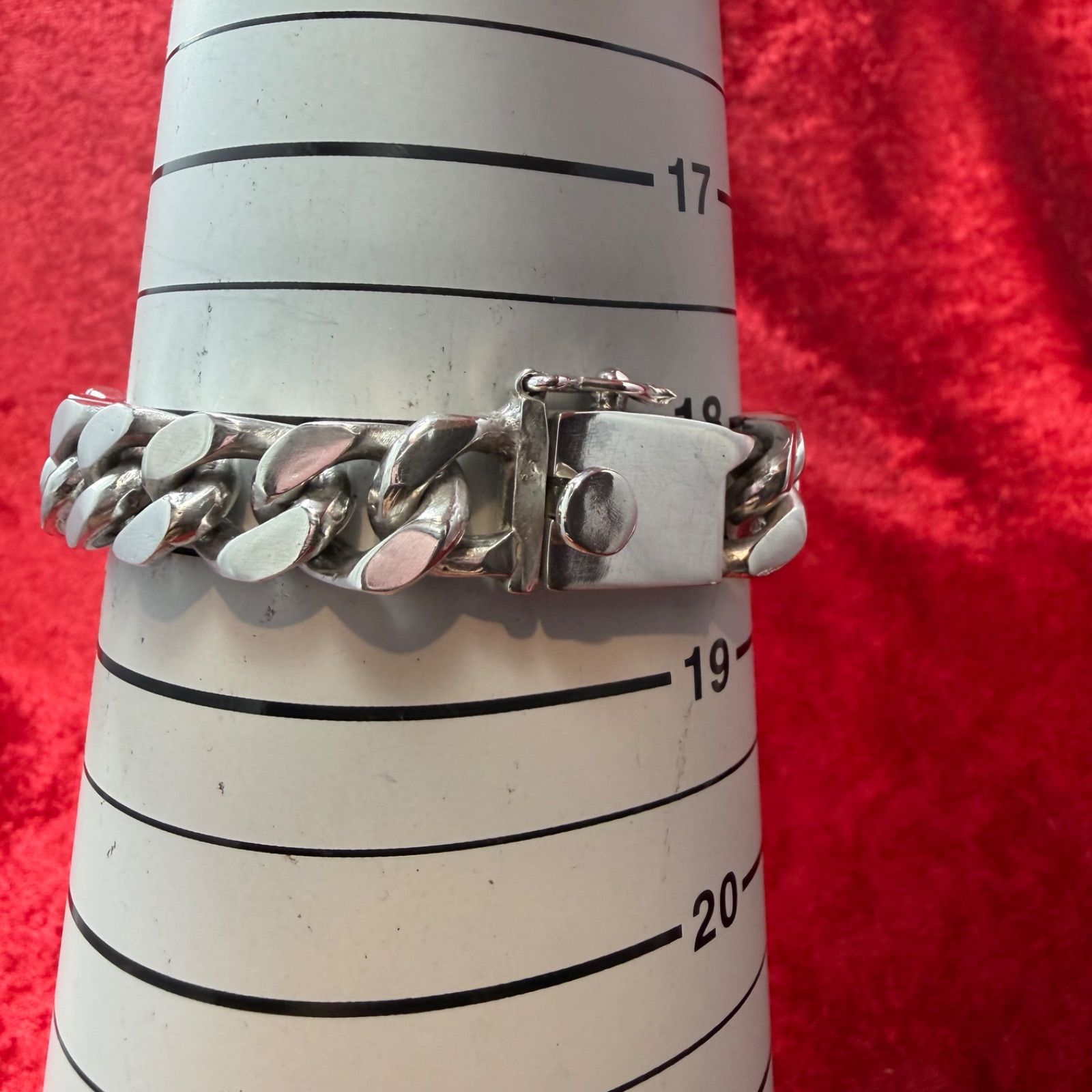美品 喜平ブレスレット 74.8g シルバー/925 MEXICO/メキシコ刻印