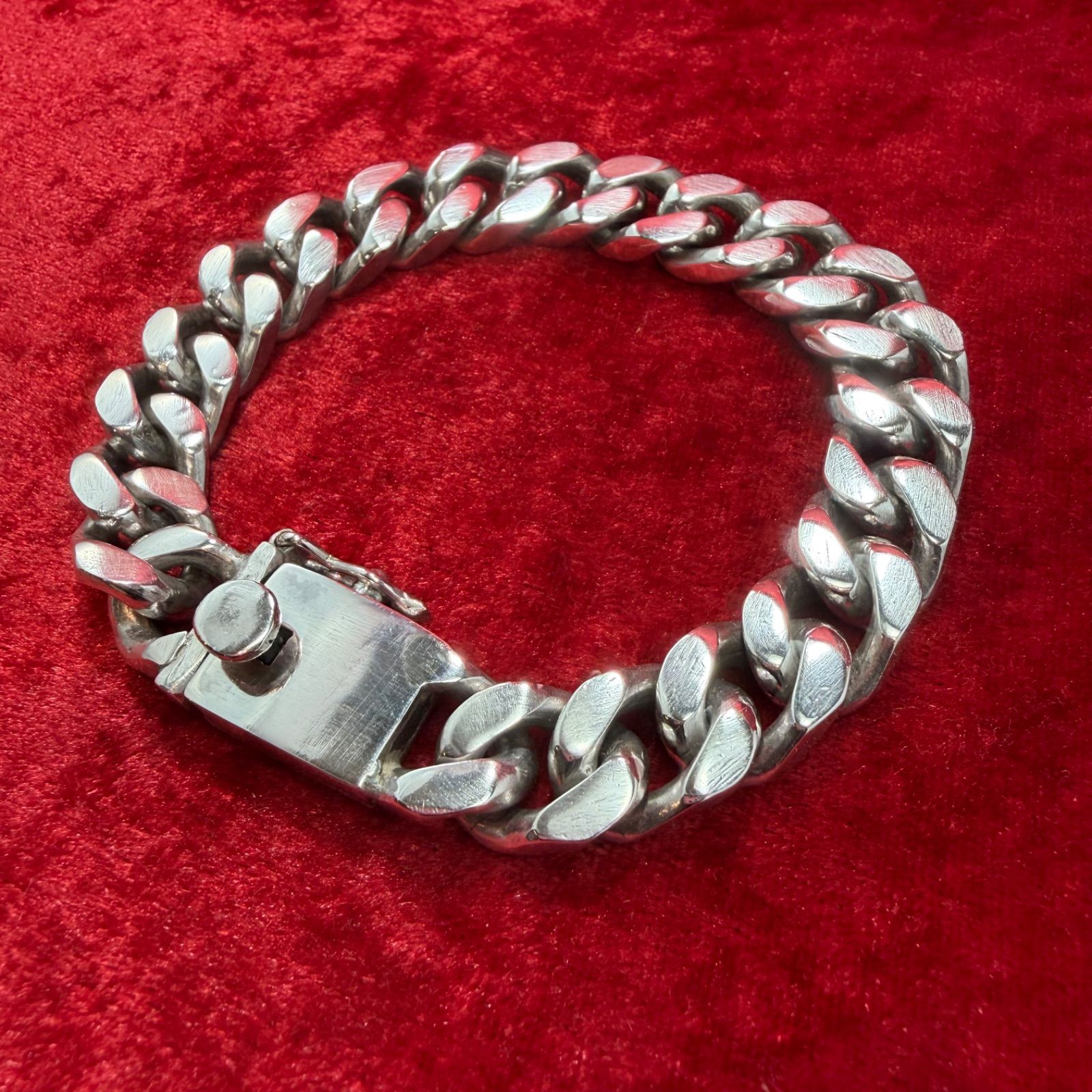 美品 喜平ブレスレット 74.8g シルバー/925 MEXICO/メキシコ刻印