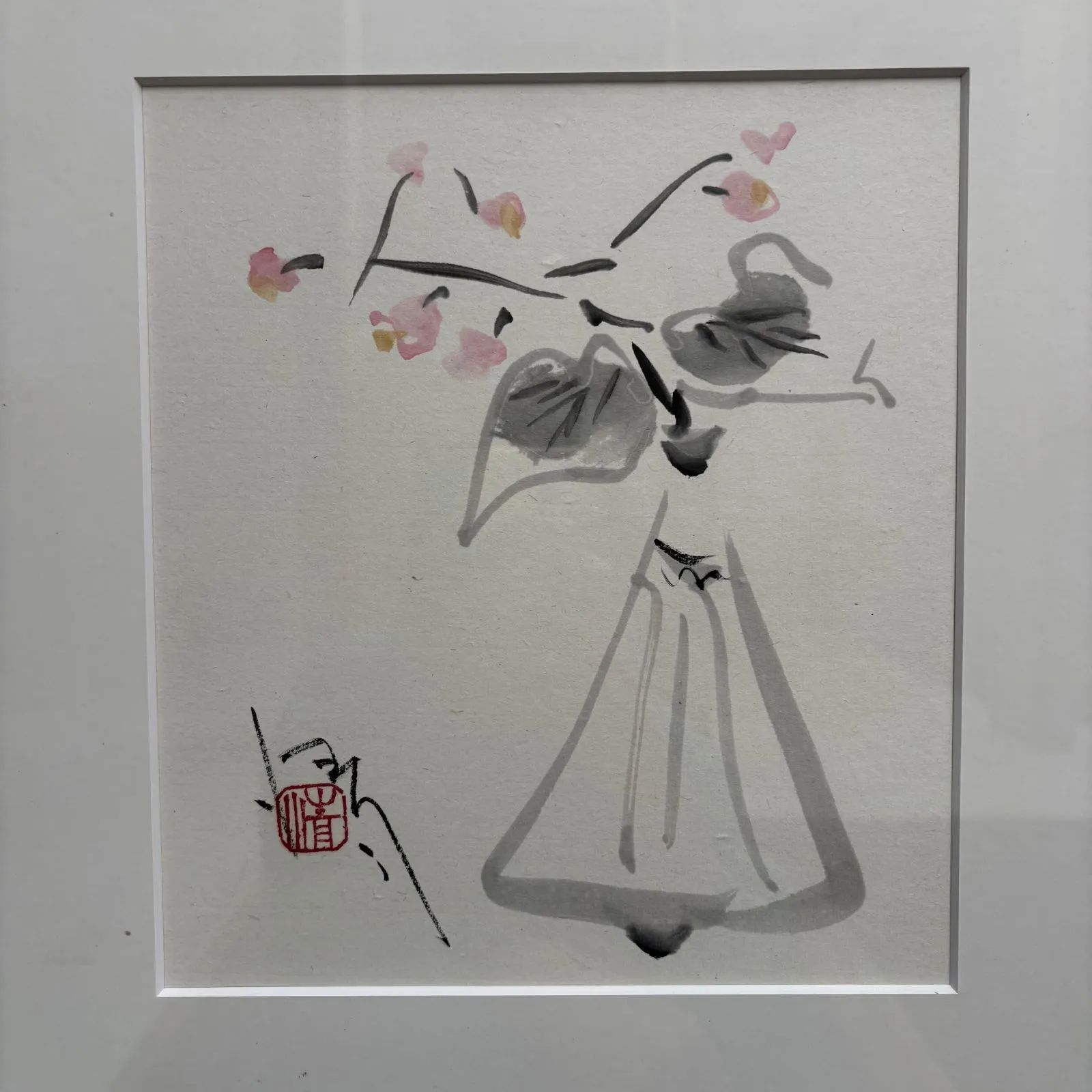 真作】下平清人 日本画 人間国宝芹沢銈介師事 染色家 □ - メルカリ