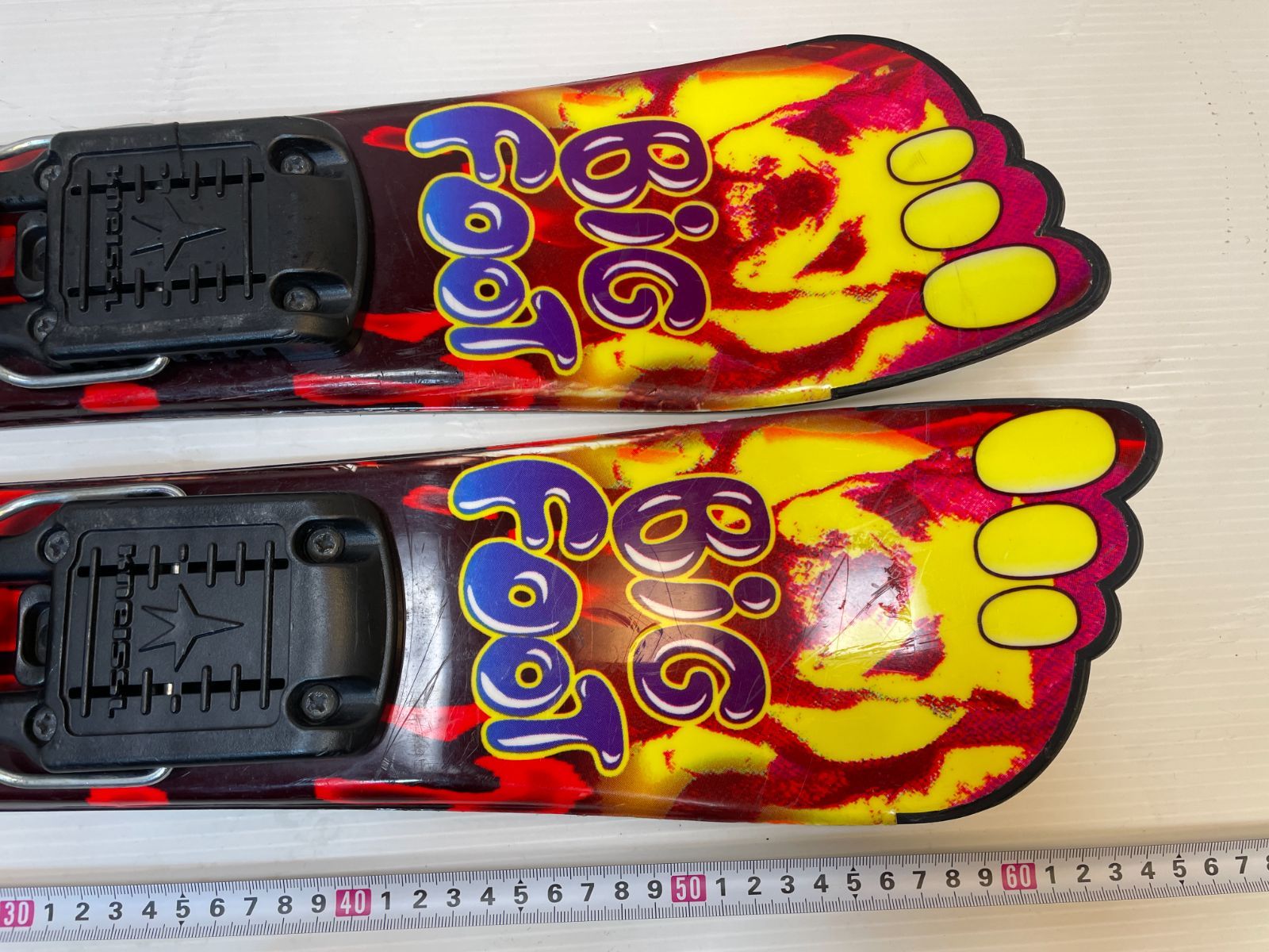 メンテ済 ショート スキー KNEISSL BIG FOOT BF BULL 約60cm ショート