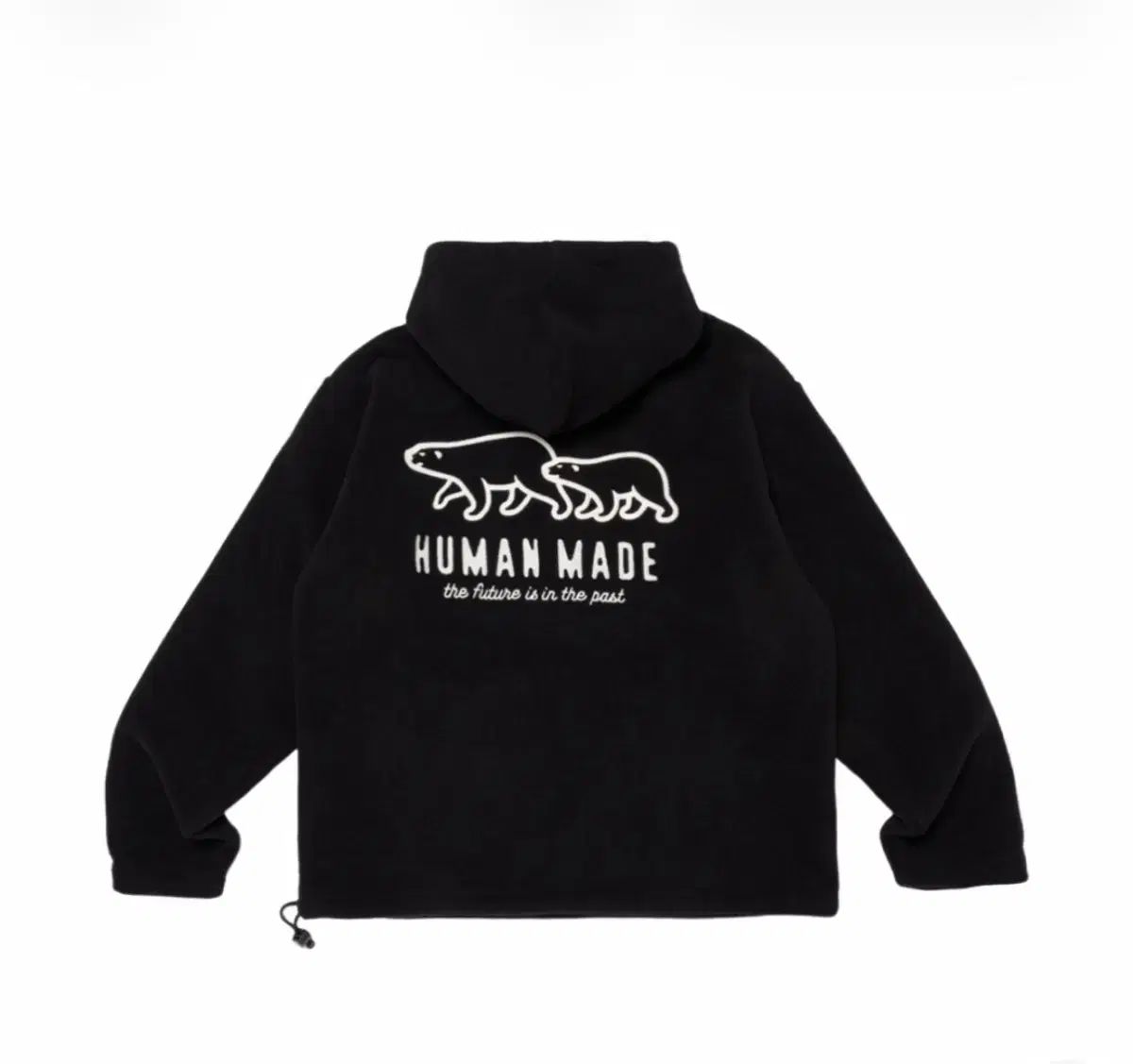 XXL ヒューマンメイド フリース フーディー ブラック Fleece HUMAN 