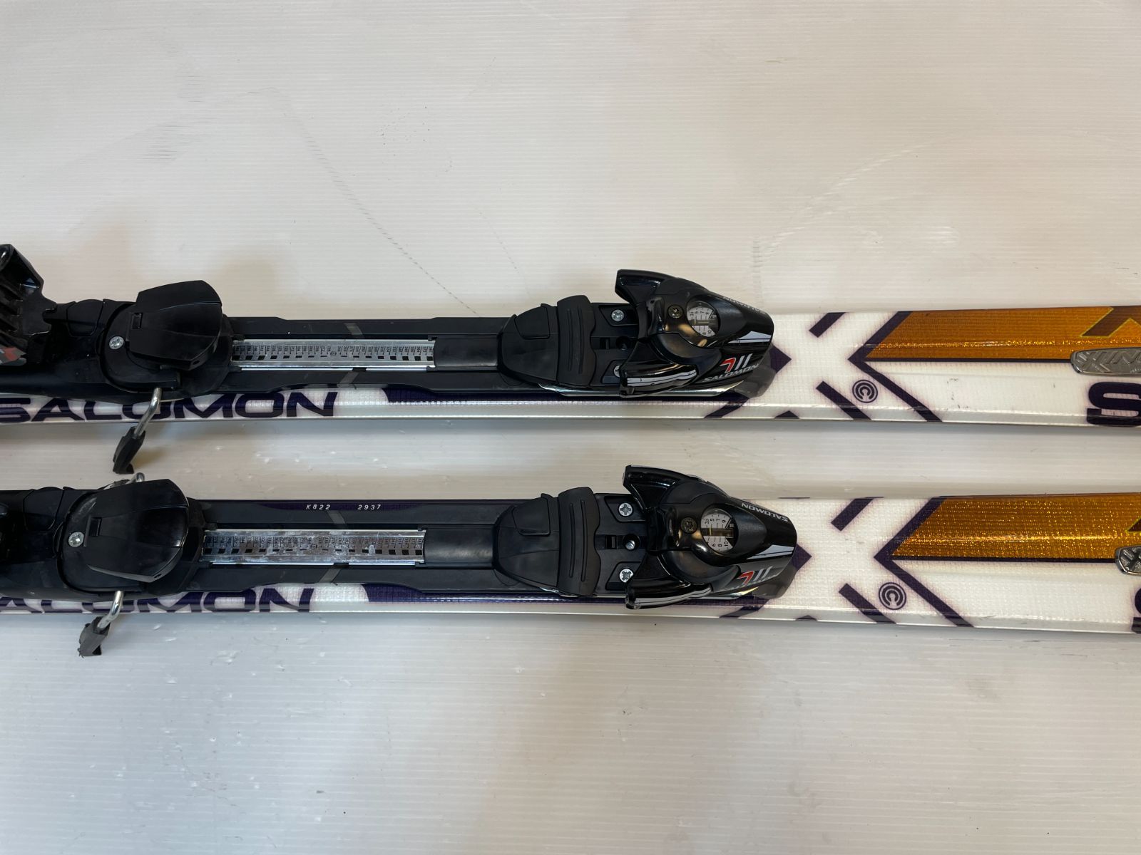 サロモン　x-wing 8 166cm ◇メンテ済◇ スキー Salomon X WING 8 166 cm + 711 スキー板
