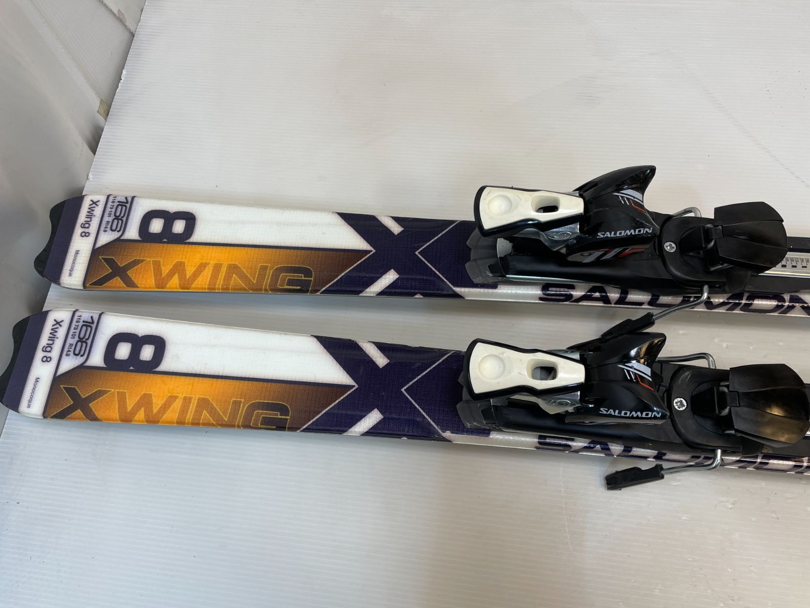 ◇メンテ済◇ スキー Salomon X WING 8 166 cm + 711 スキー板