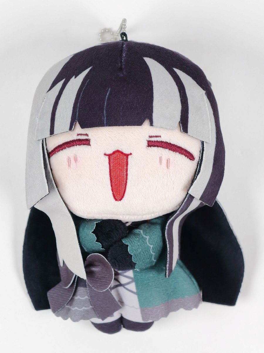 儒烏風亭らでん きのこダンス ぬいぐるみキーホルダー まいたけダンス