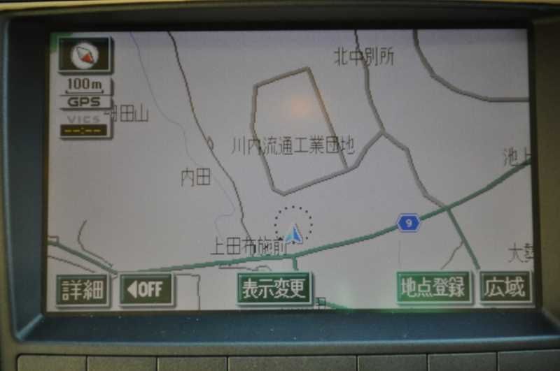 純正 トヨタ 18系 クラウン 純正ナビ マルチモニター 86111-30320
