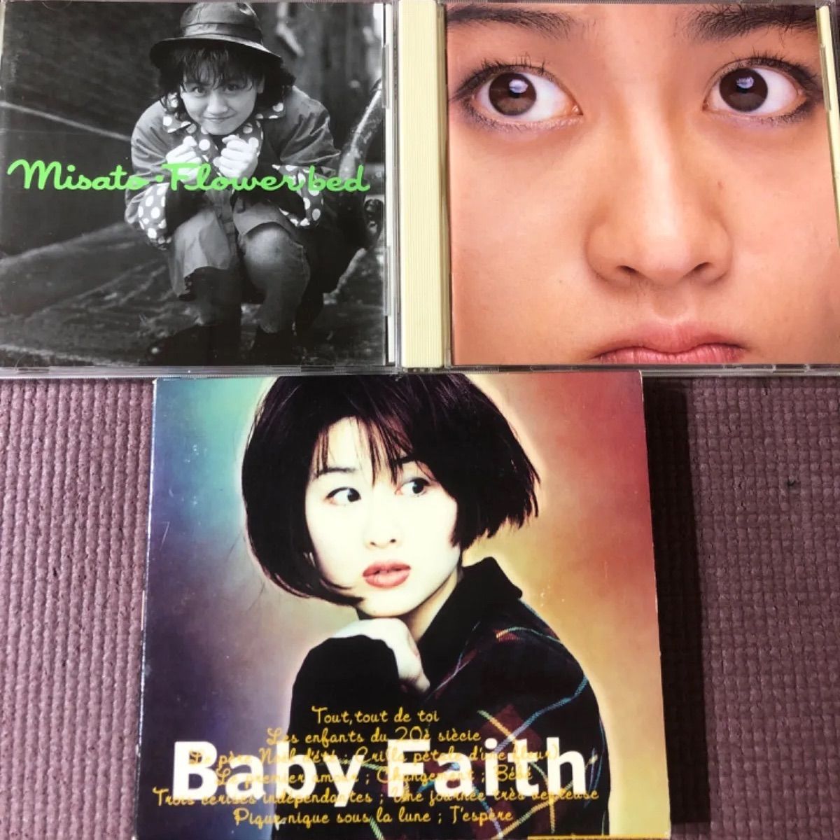 渡辺美里アルバム3点 🪙『Flower bed』🪙『BREATH』🪙『Baby Faith