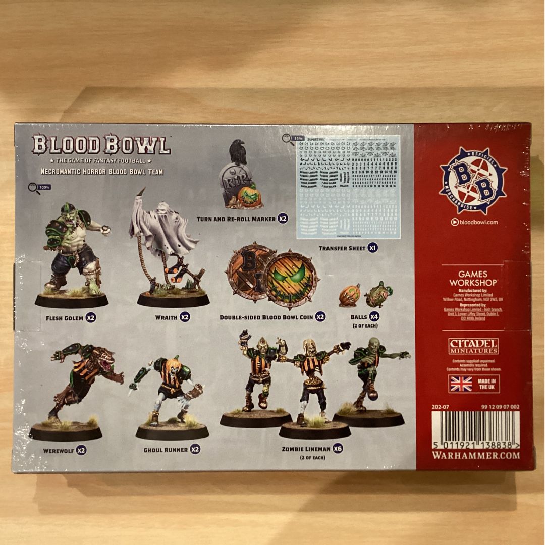 ネクロマンティック・チーム / Necromantic Blood Bowl Team ウォー