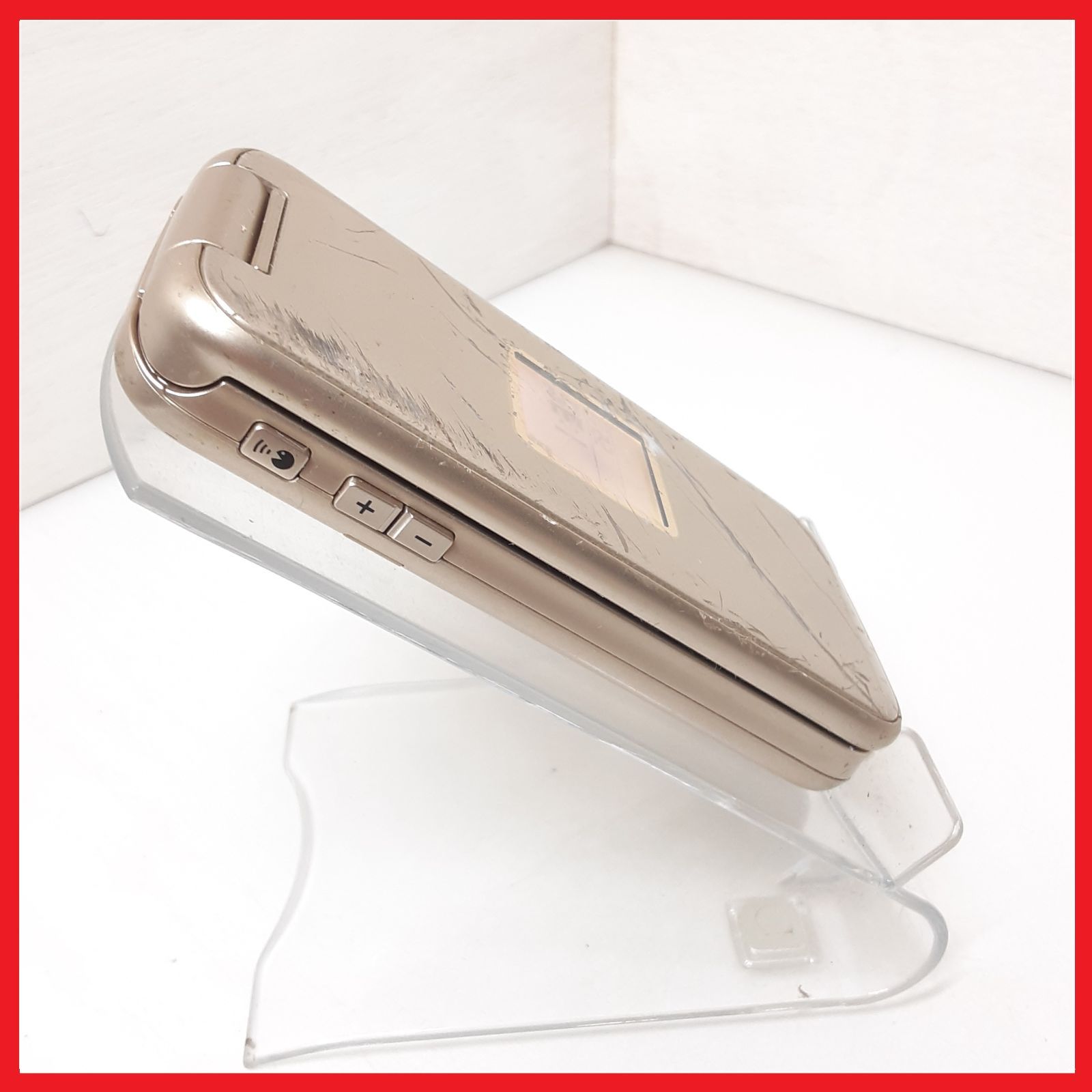 SIMフリー・4G携帯】docomo F-02J らくらくホン - メルカリ