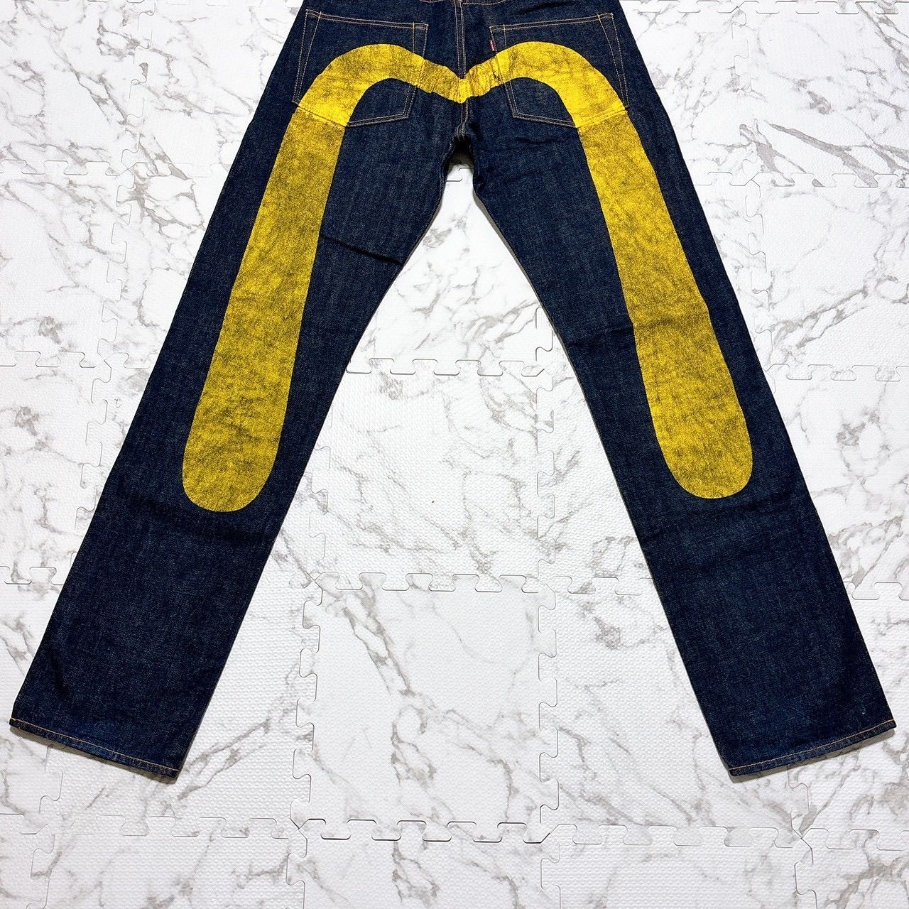 EVISU エヴィス No.2 2000 カモメ デニムパンツ W34 EVISU エヴィス エビス デニムパンツ Lot.2000 No.2 W30 セルビッチ 赤