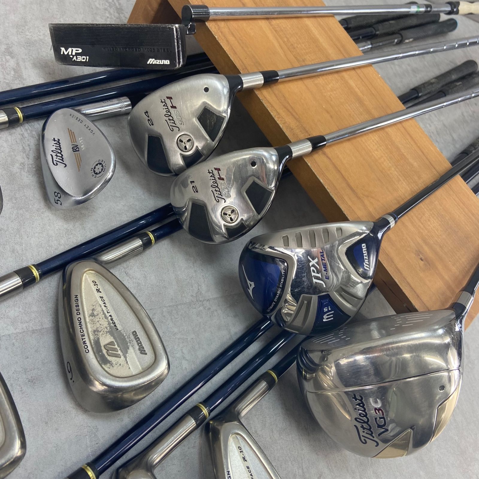 Titleist タイトリスト Mizuno ミズノ メンズゴルフ13本セット 右利き 