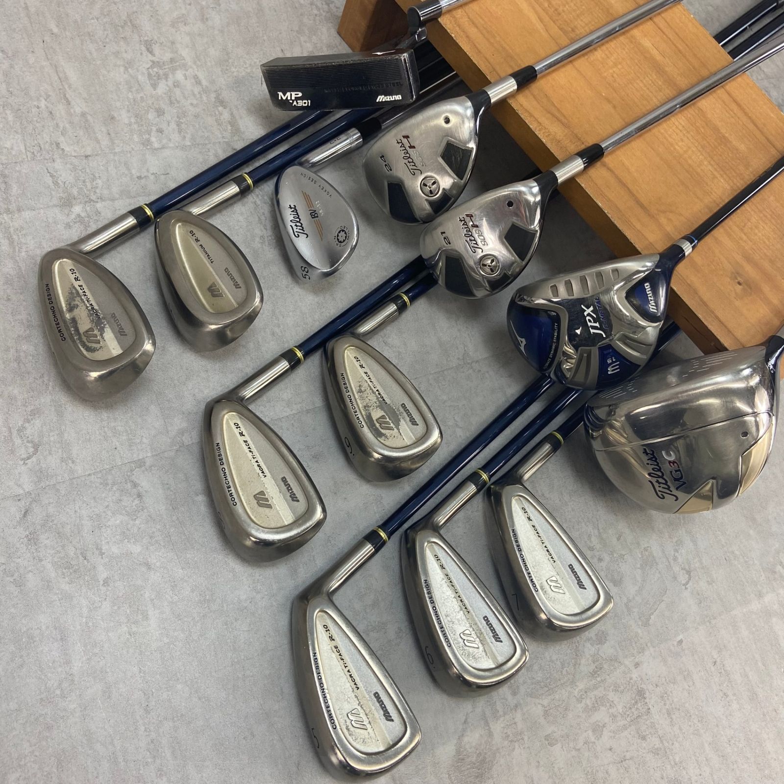 Titleist タイトリスト Mizuno ミズノ メンズゴルフ13本セット 右利き 