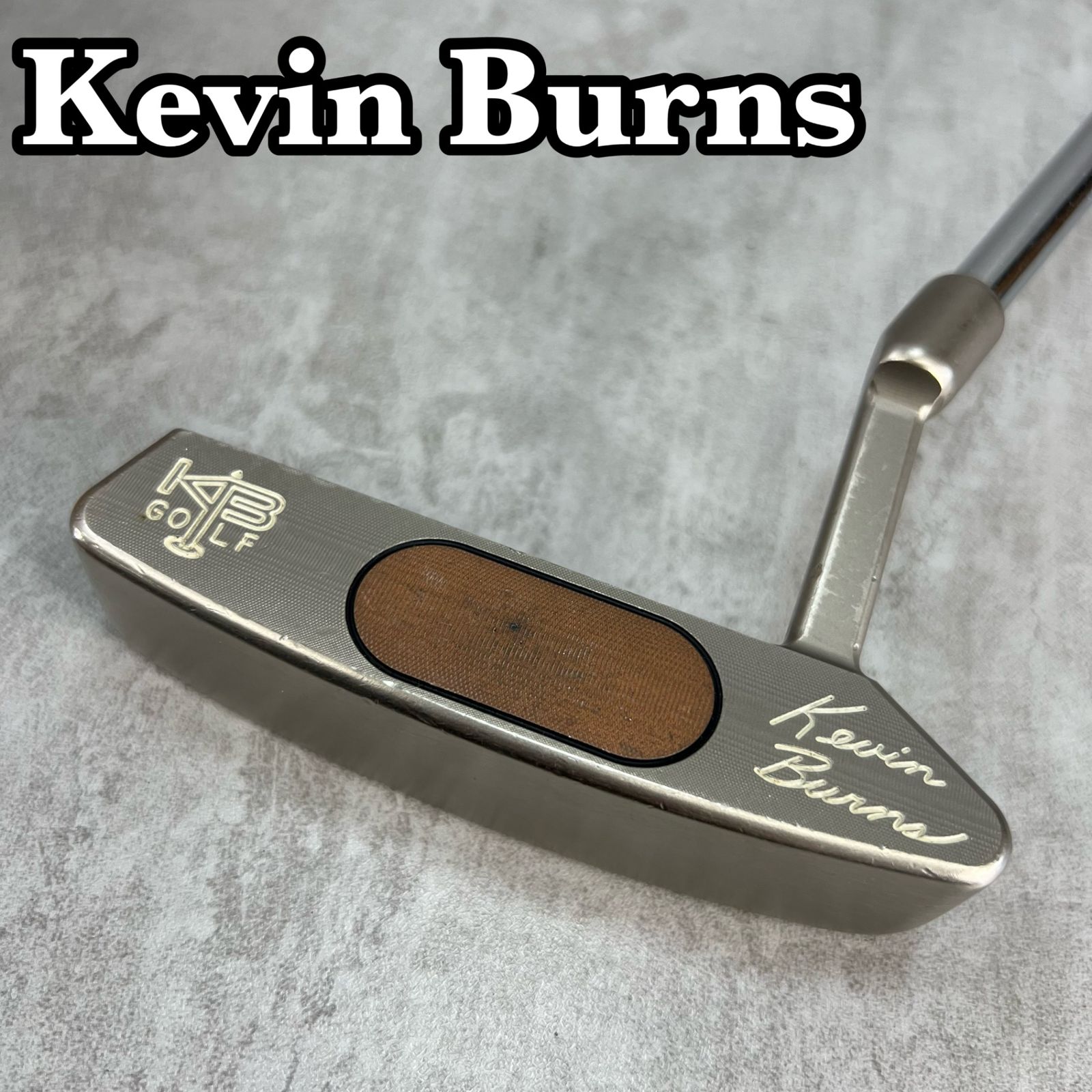Kevin Burns ケビンバーンズ KB GOLF メンズゴルフパター スチール 右