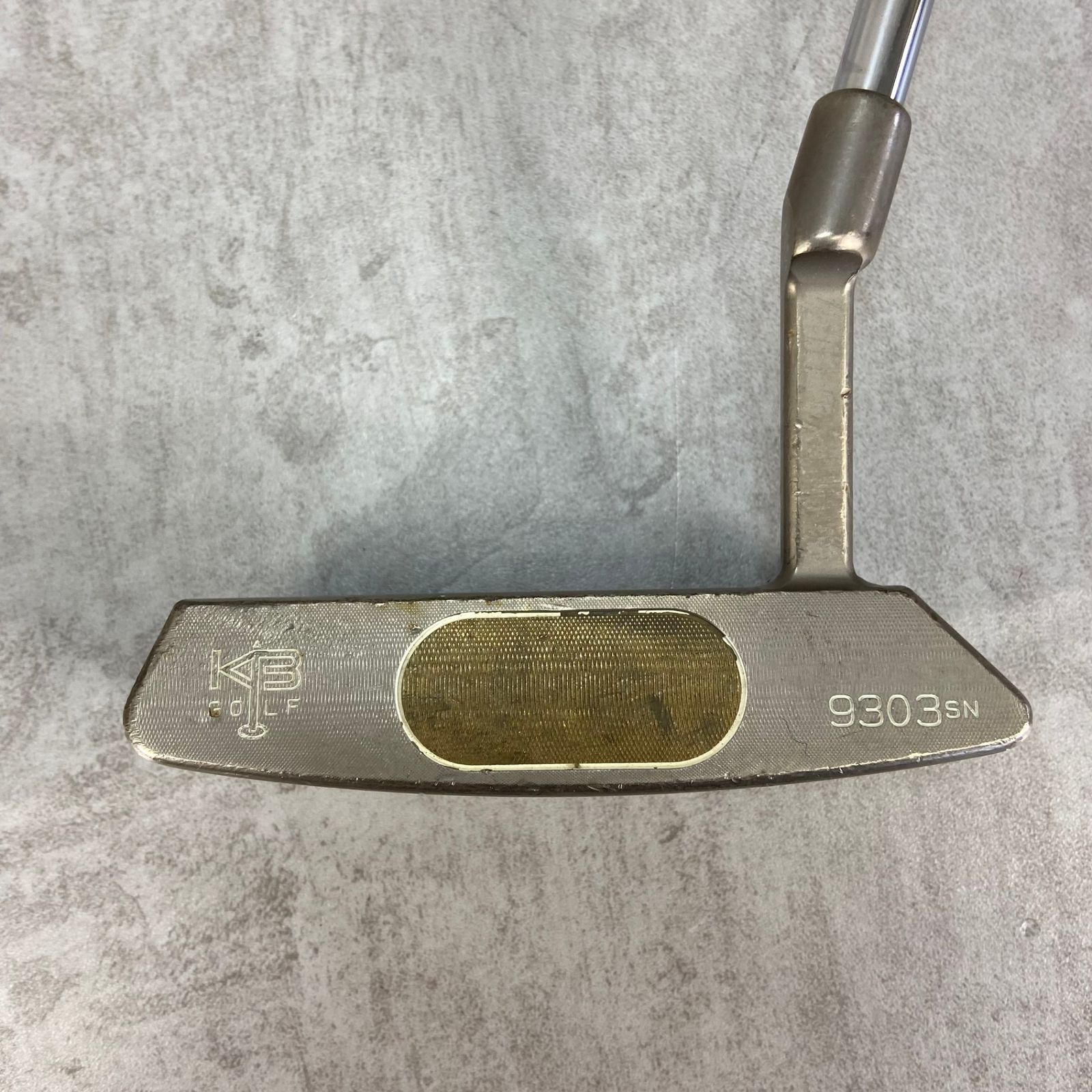Kevin　Burns　ケビンバーンズ　9303SN　メンズゴルフパター　スチール　右利き用　PT　ピン型　35インチ　510g　ヘッドカバー Kevin Burns ケビンバーンズ 9303SN メンズゴルフパター スチール 右