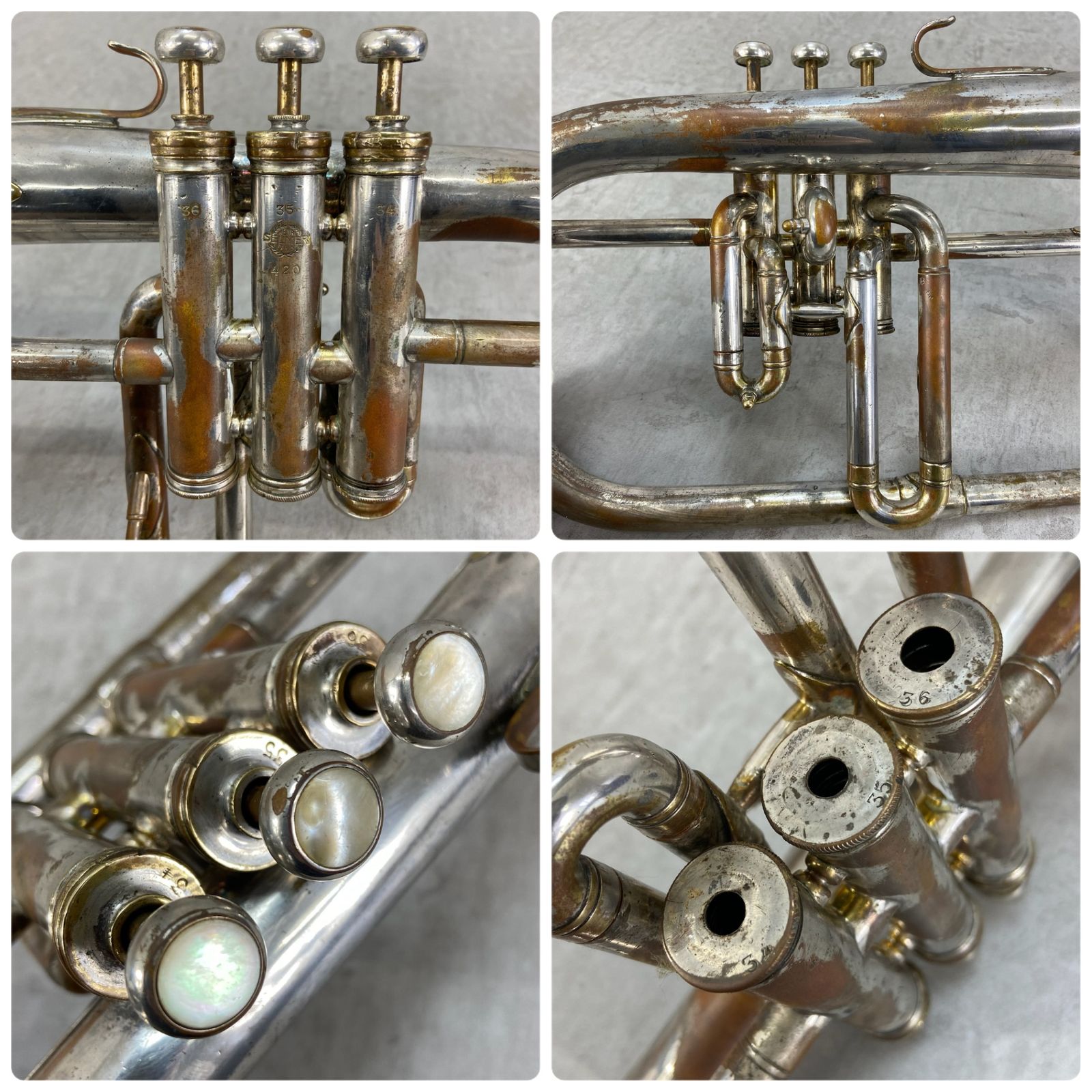 HENRI SELMER ヘンリ セルマー フリューゲルホルン Flugelhorn 管楽器 