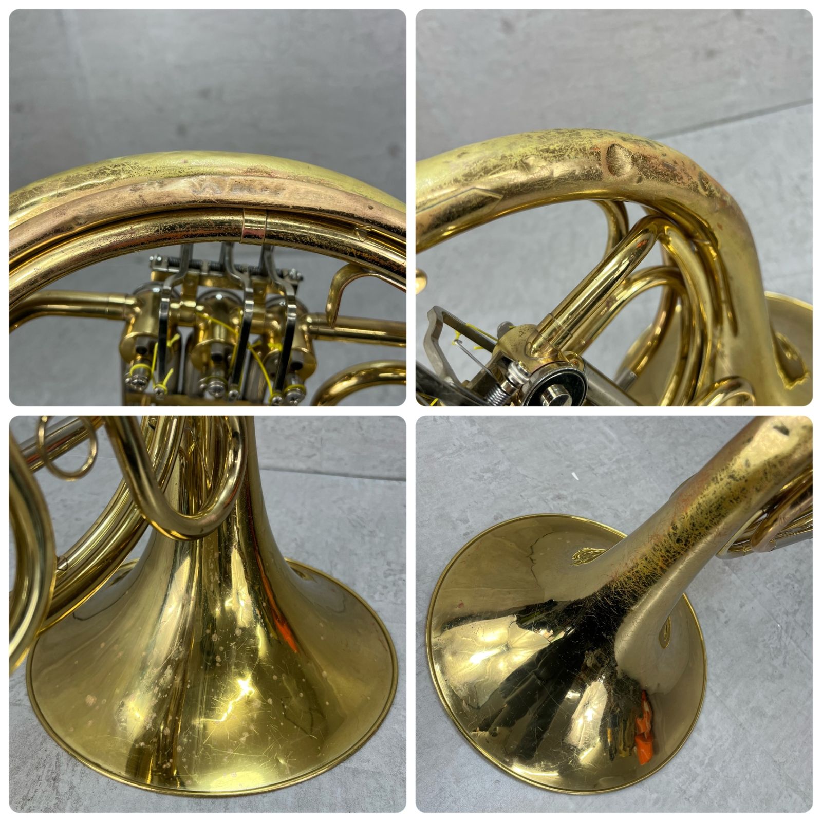 ヤマハ フレンチホルン YHR-313 シングルホルン イエローブラス 