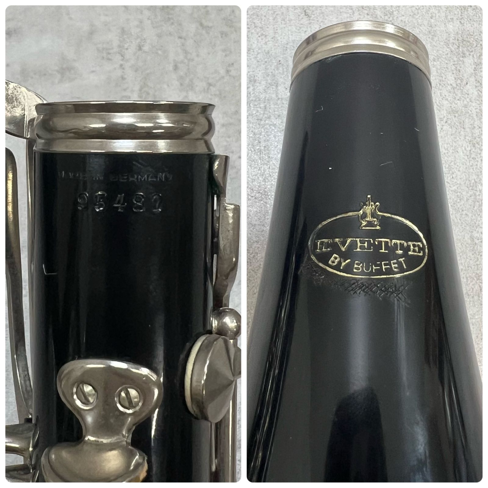 EVETTE SCHAEFFER ビュッフェクランポン B♭クラリネット 木管楽器 ABS