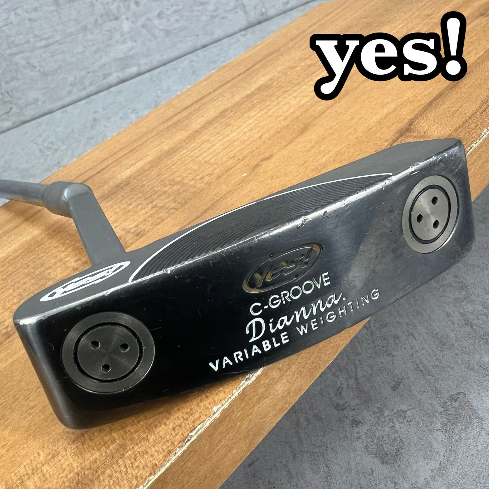 Yes! C-GROOVE Dianna パター Dianna Yes! C-GROOVE yes golf donnaの通販