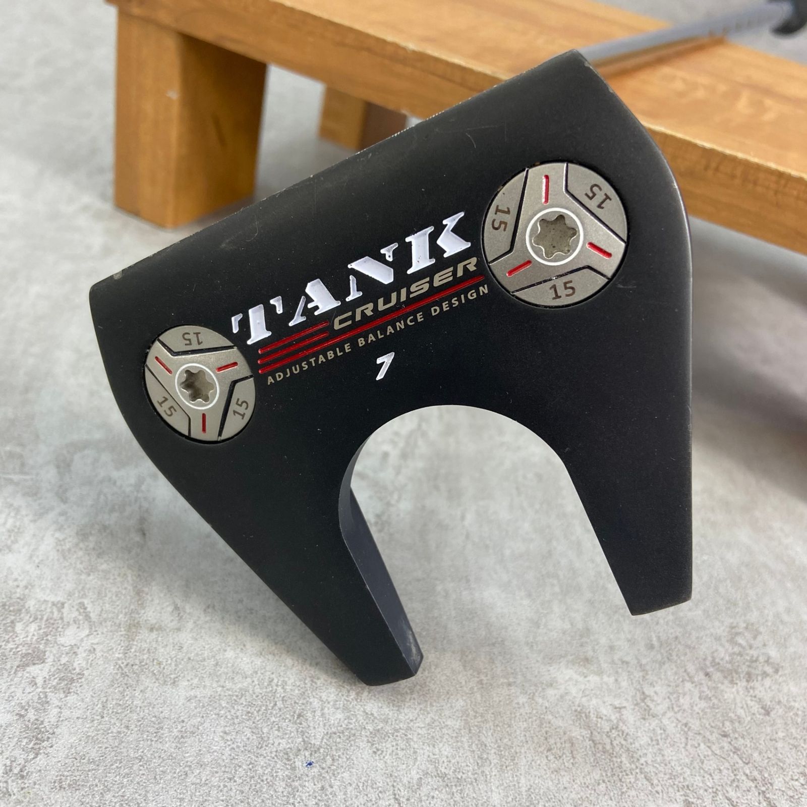 オデッセイ タンククルーザー7 メンズゴルフ パター ネオマレット 約34 