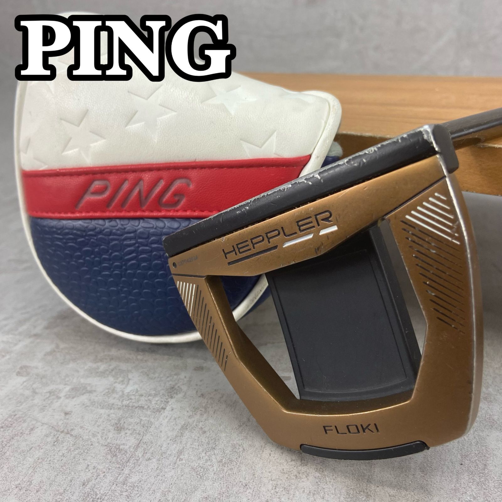 PING HEPPLER FLOKI メンズゴルフ パター 右利き用 ネオマレット型
