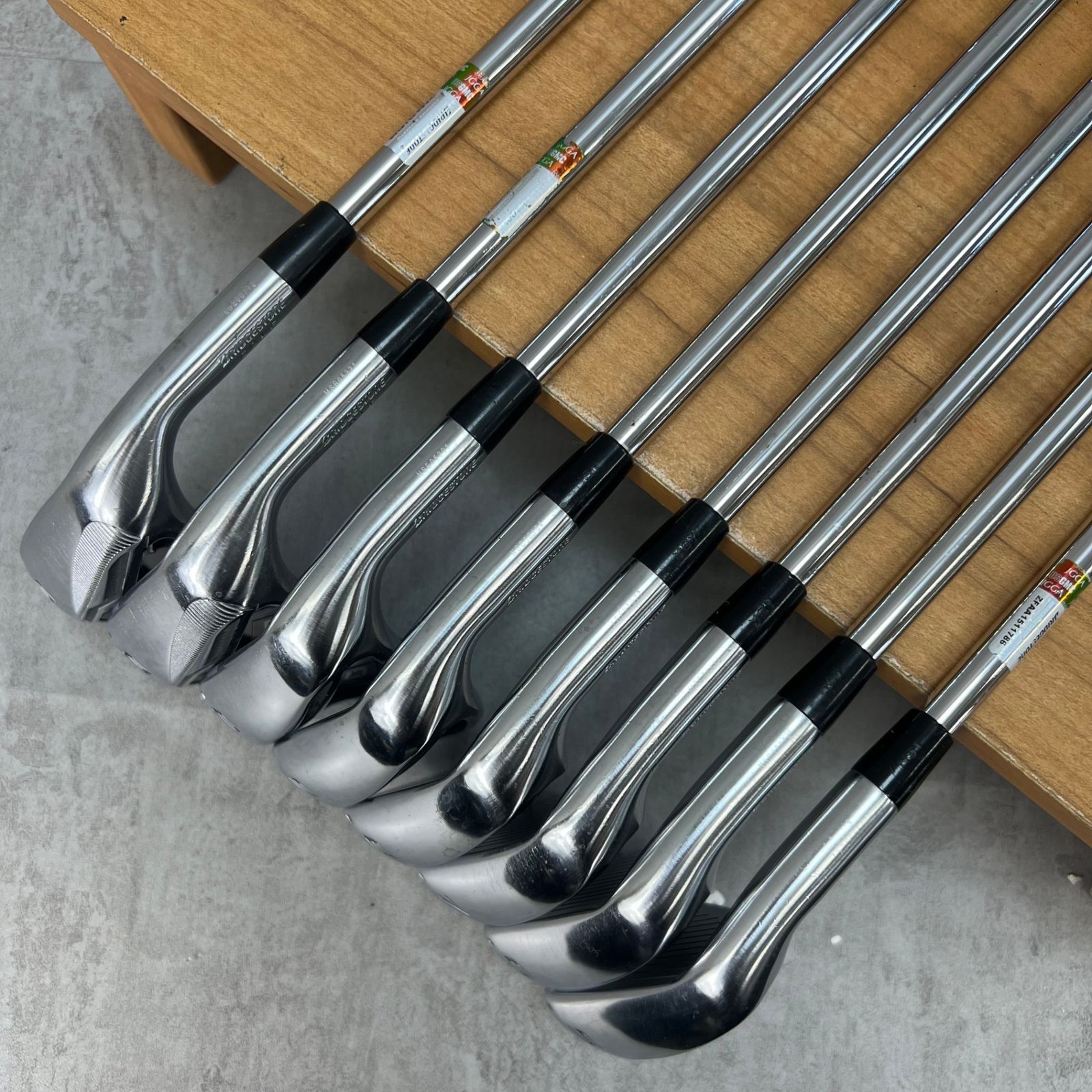 ブリヂストン J15 メンズゴルフ アイアンセット 8本 S 右利き用