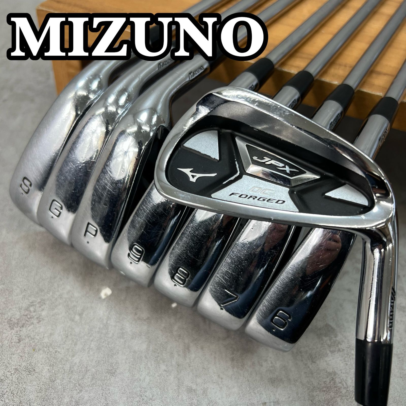 ミズノ JPX DC メンズゴルフ アイアンセット 8本 S 右利き用 Mizuno 