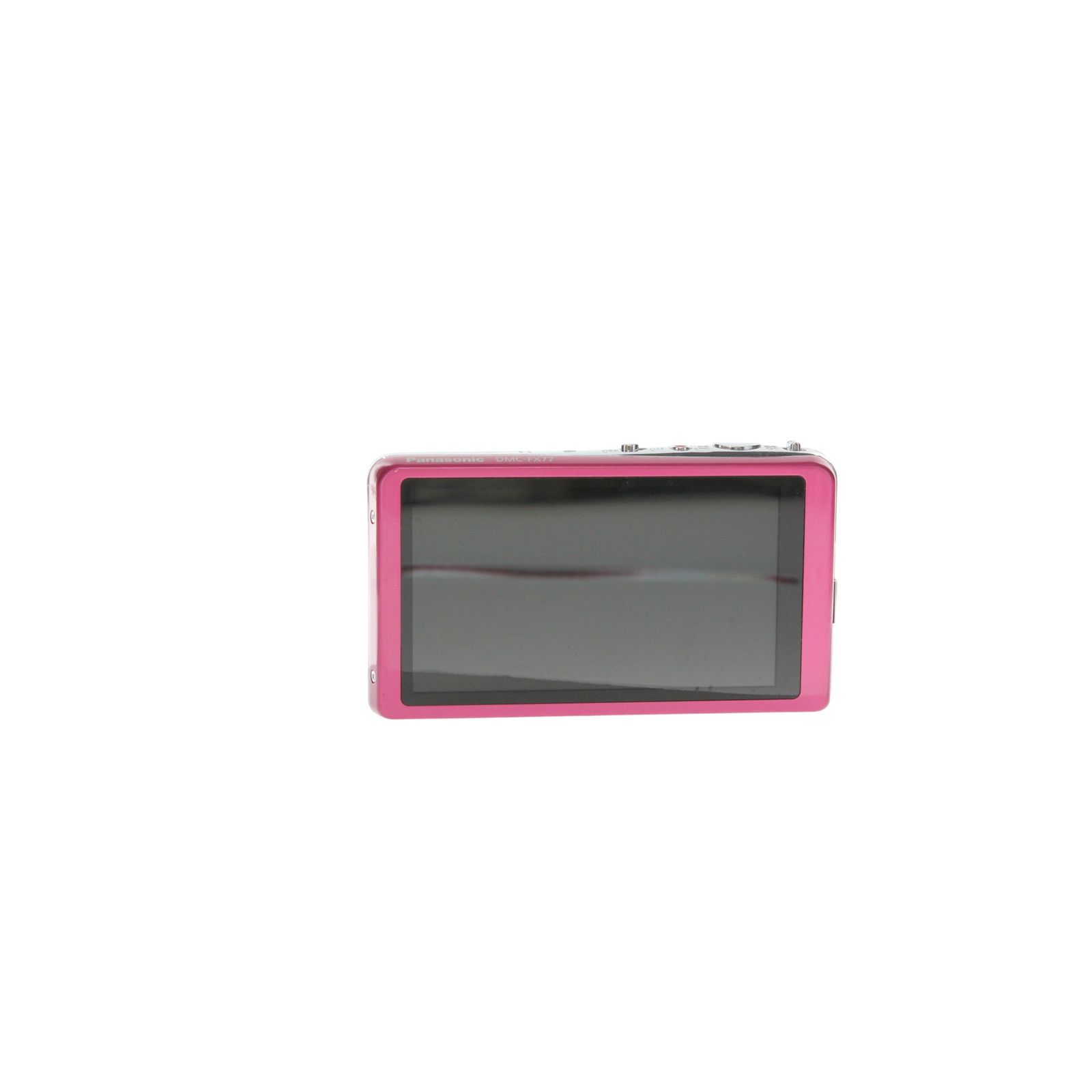 返品保証】 パナソニック Panasonic LUMIX DMC-FX77 ピンク コンパクト