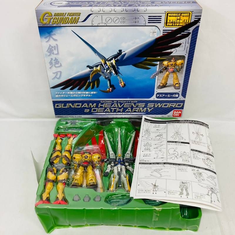 未使用 MS IN A CTION 機動武闘伝 Gガンダム ガンダムヘブンズソード