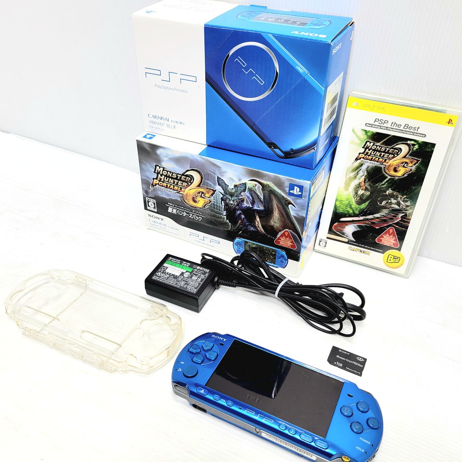 正常動作品】モンスターハンター2ndG 新米ハンターズパック PSP-3000