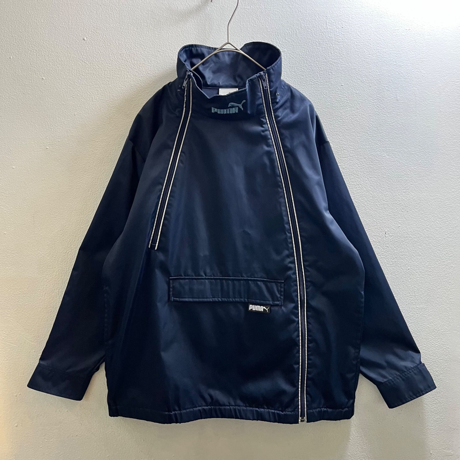 Vintage 90s PUMA ナイロンジャケット 変形 ARCHIVE VEXED 型 希少 