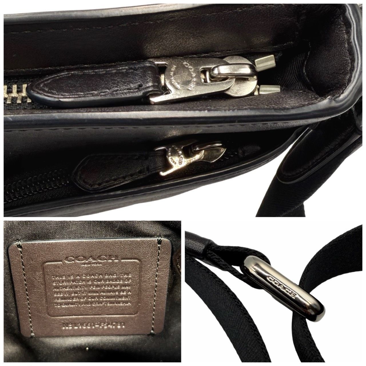 美品✤希少【COACH／コーチ】2way ショルダーバッグ／クロスボディ 