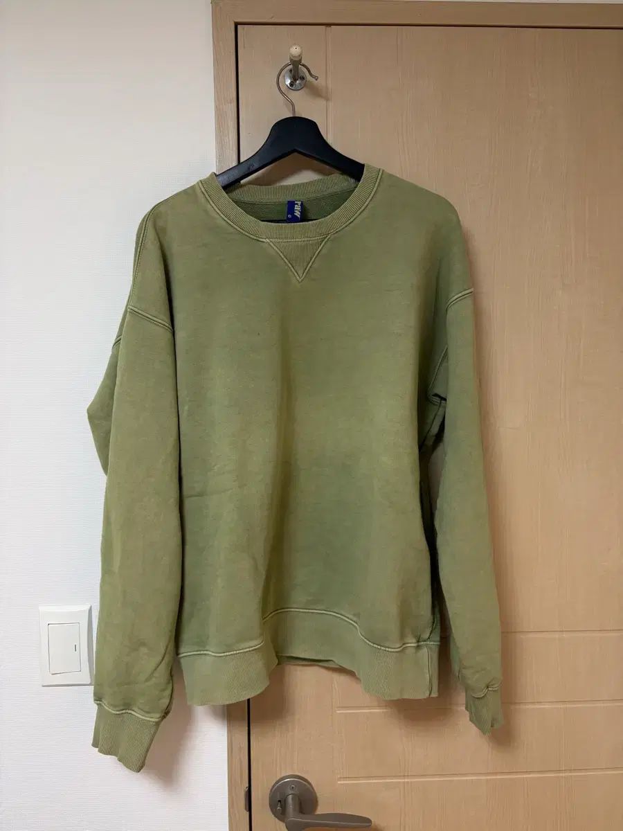 BLIND FILES ブランク スウェットシャツ セージ グリーン