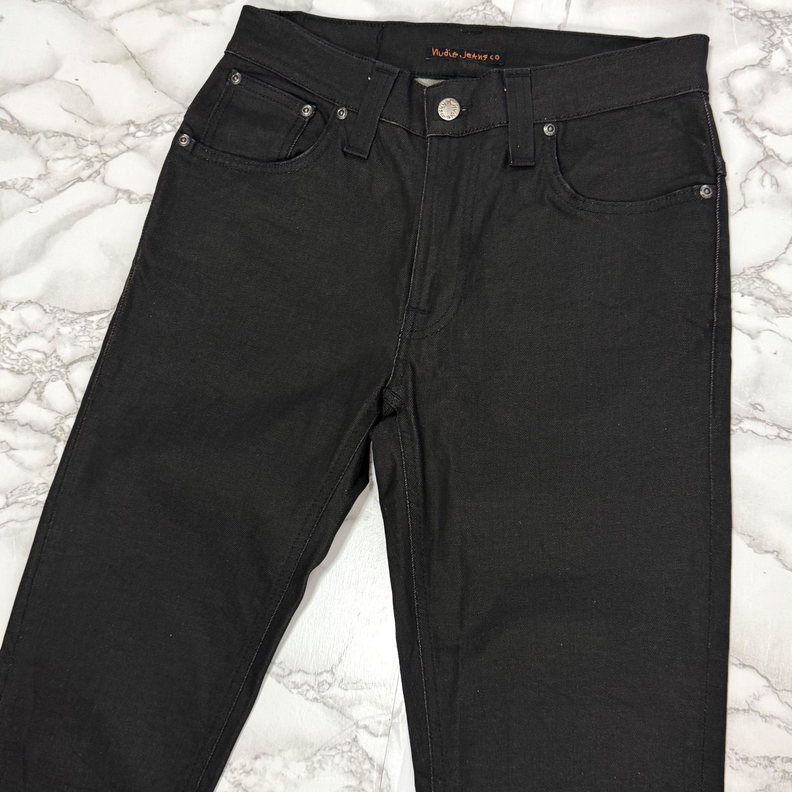 希少【nudie jeans ヌーディジーンズ 【商品名】THIN FINN BLACK