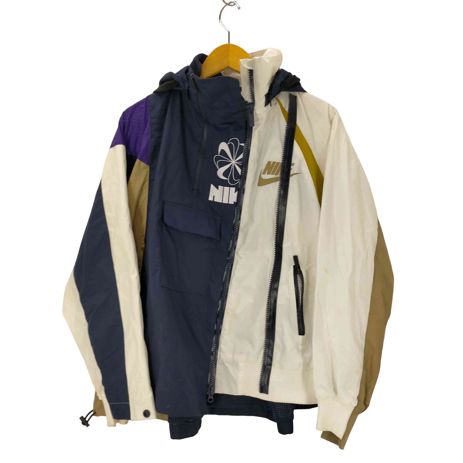 サカイ Sacai 19SS Double-Zip Jacket 再構築 ナイロン マウンテン
