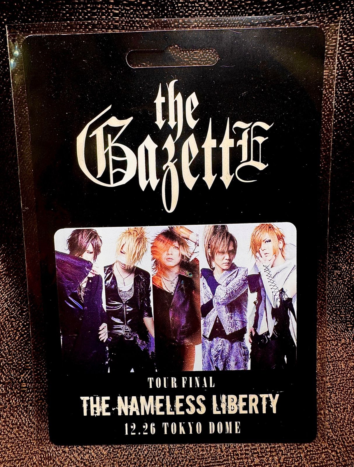 Kgzt2 Kgzt3 the GazettE ガゼット （Tカード）希少 激レア☆廃盤