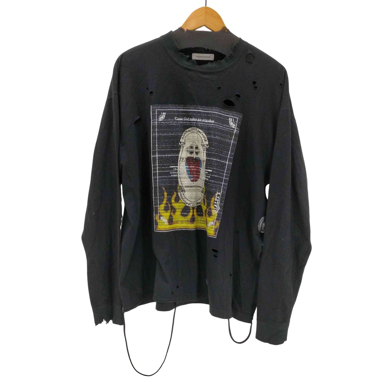 TENDER PERSON グラフィック長袖Tシャツ 【公式通販】