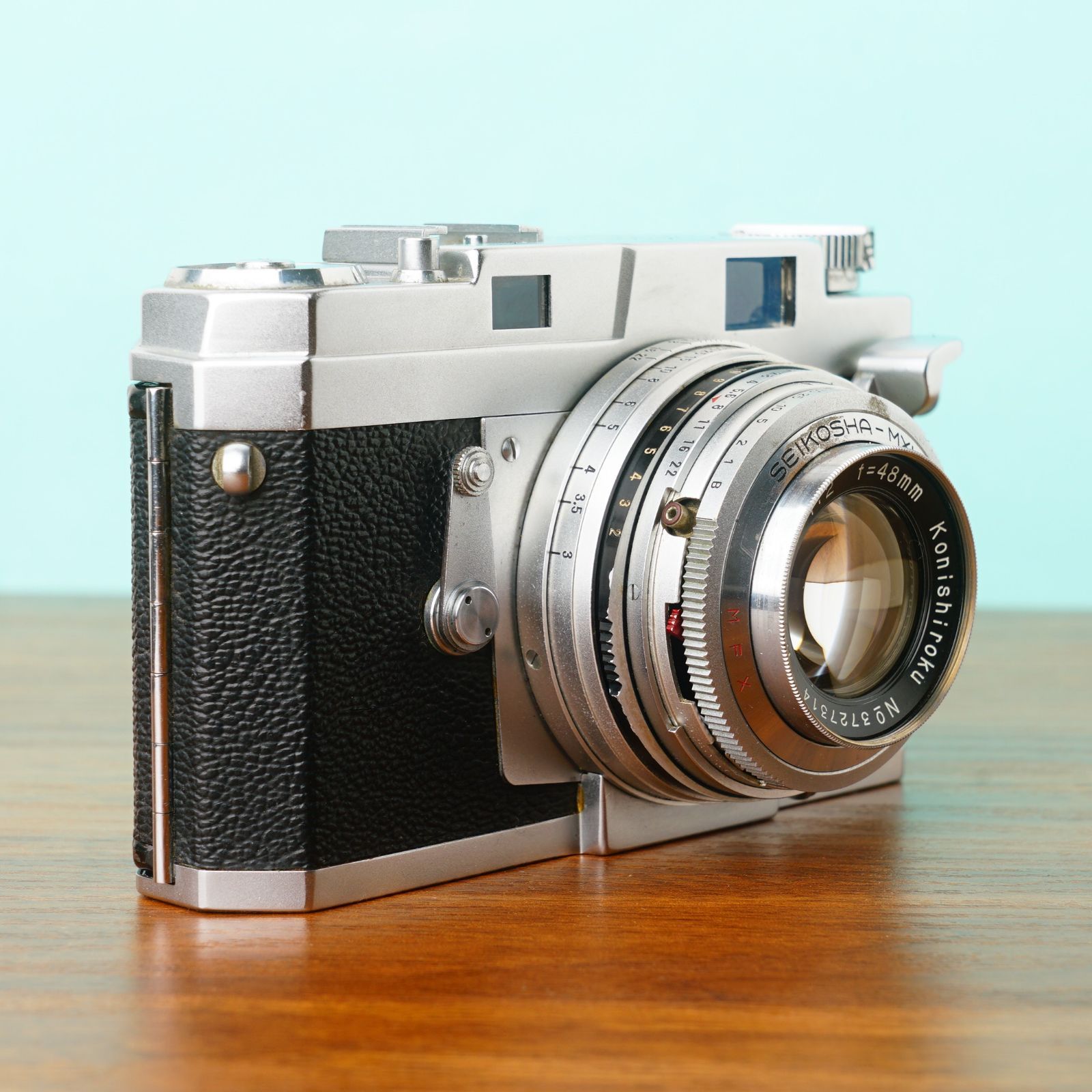 Konica III 48mm f2 1956 美品 光学OK 動作品 動作確認済み hexanon